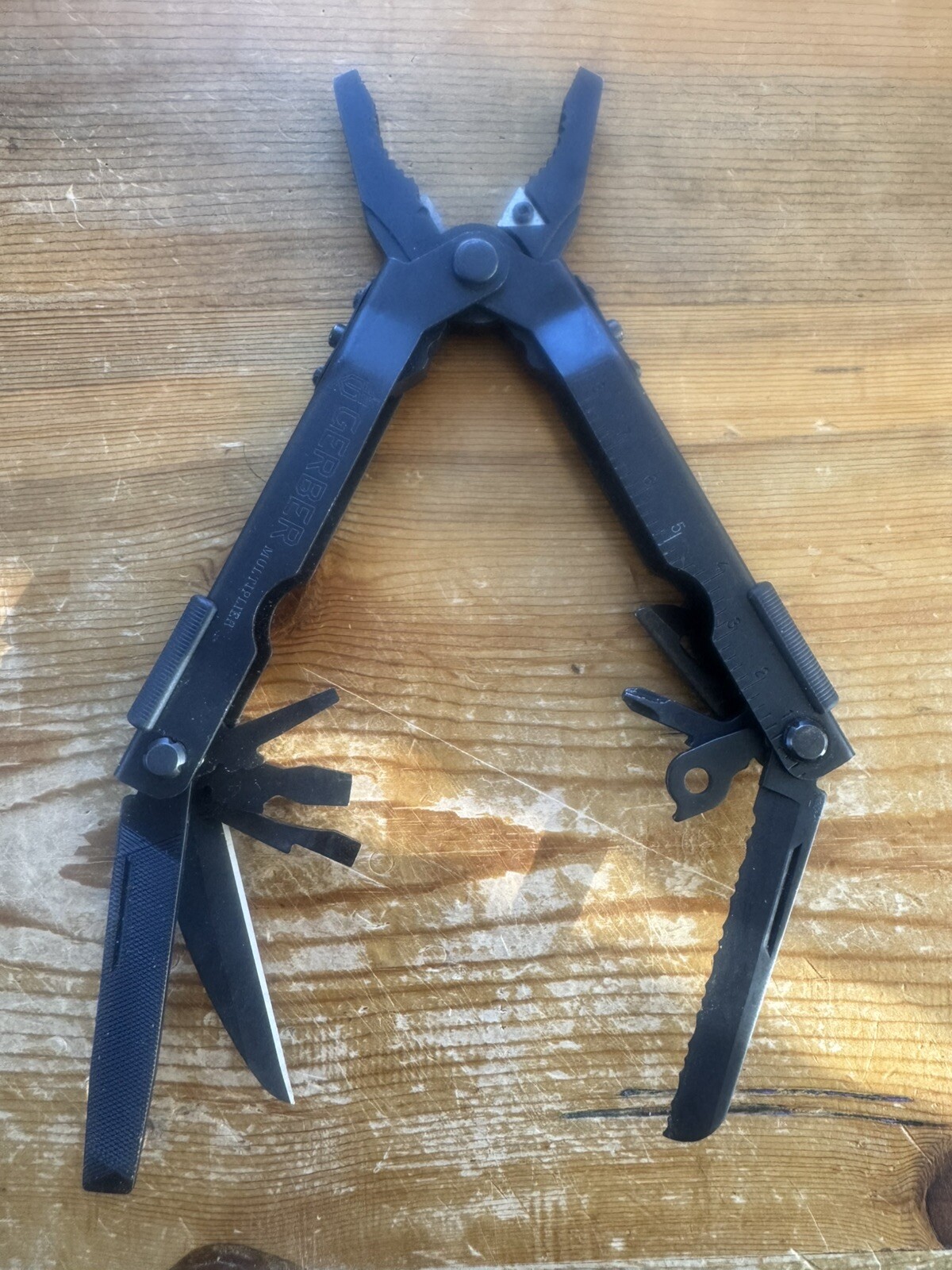 Gerber MP Black Oxide Multipliers Set Knife screwdriver USA Made Blunt Tip