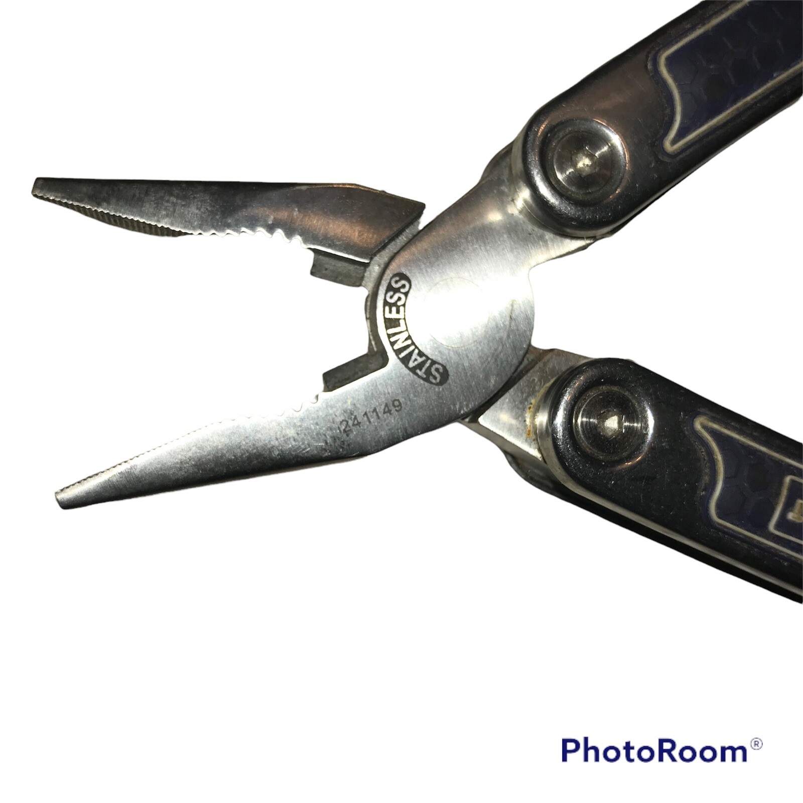 KOBALT MULTI TOOL PLIERS SAW KNIFE VARIOUS SCREW DRIVERS WIRE CUTTERS ETC