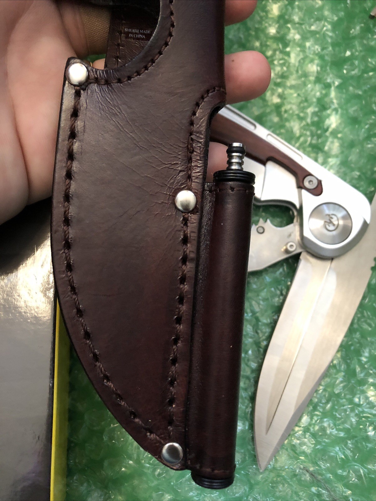 Leatherman STEENS Hunting Knife, New/Never Used With Box DISCONTINUED RARE