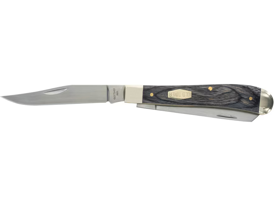 Old Timer Heritage Trapper 940TH Pocket Knife 3″ Clip Point D2 Tool Steel