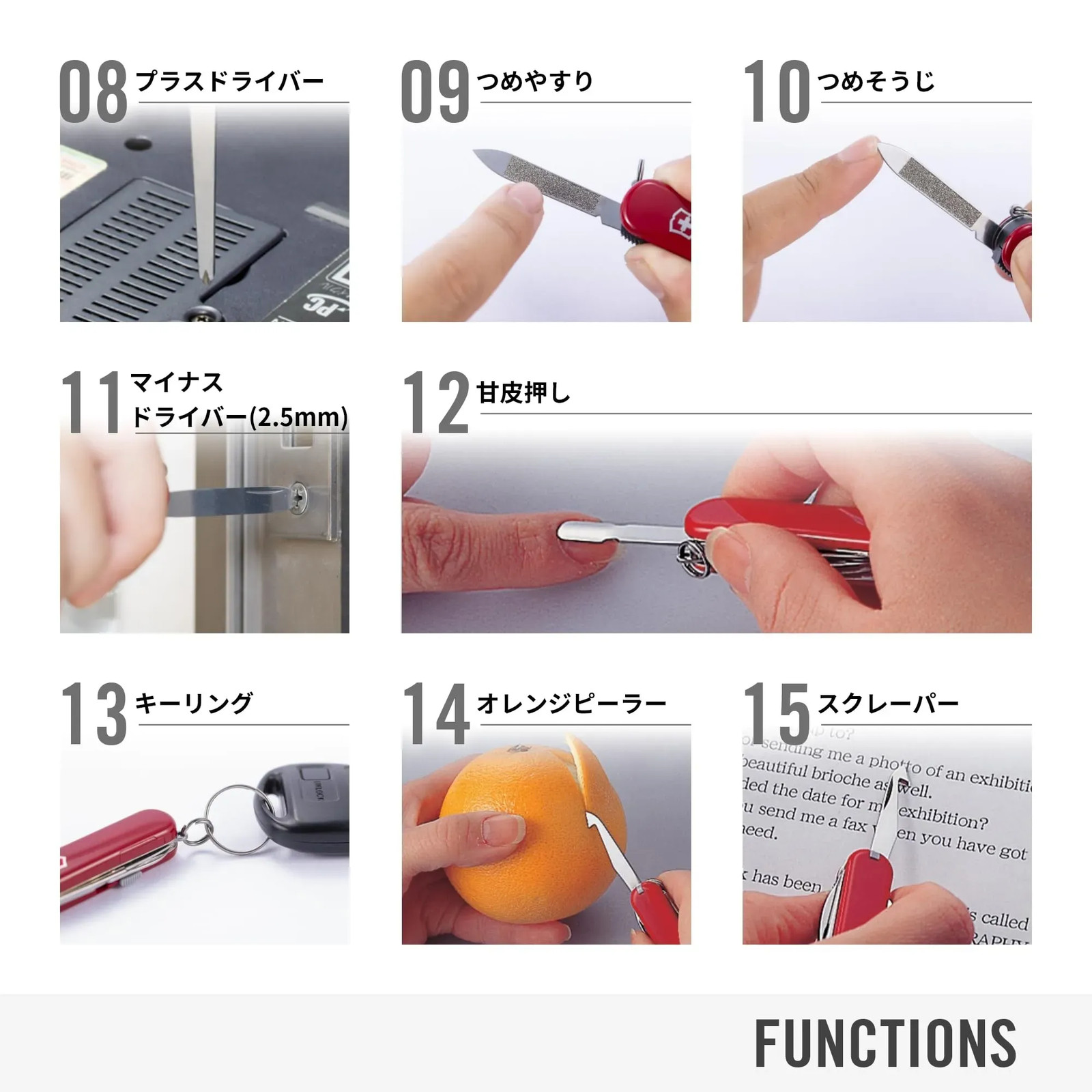 Japan NEW VICTORINOX MiniChamp Alox Silver Swiss Army Knife with 15 Functions