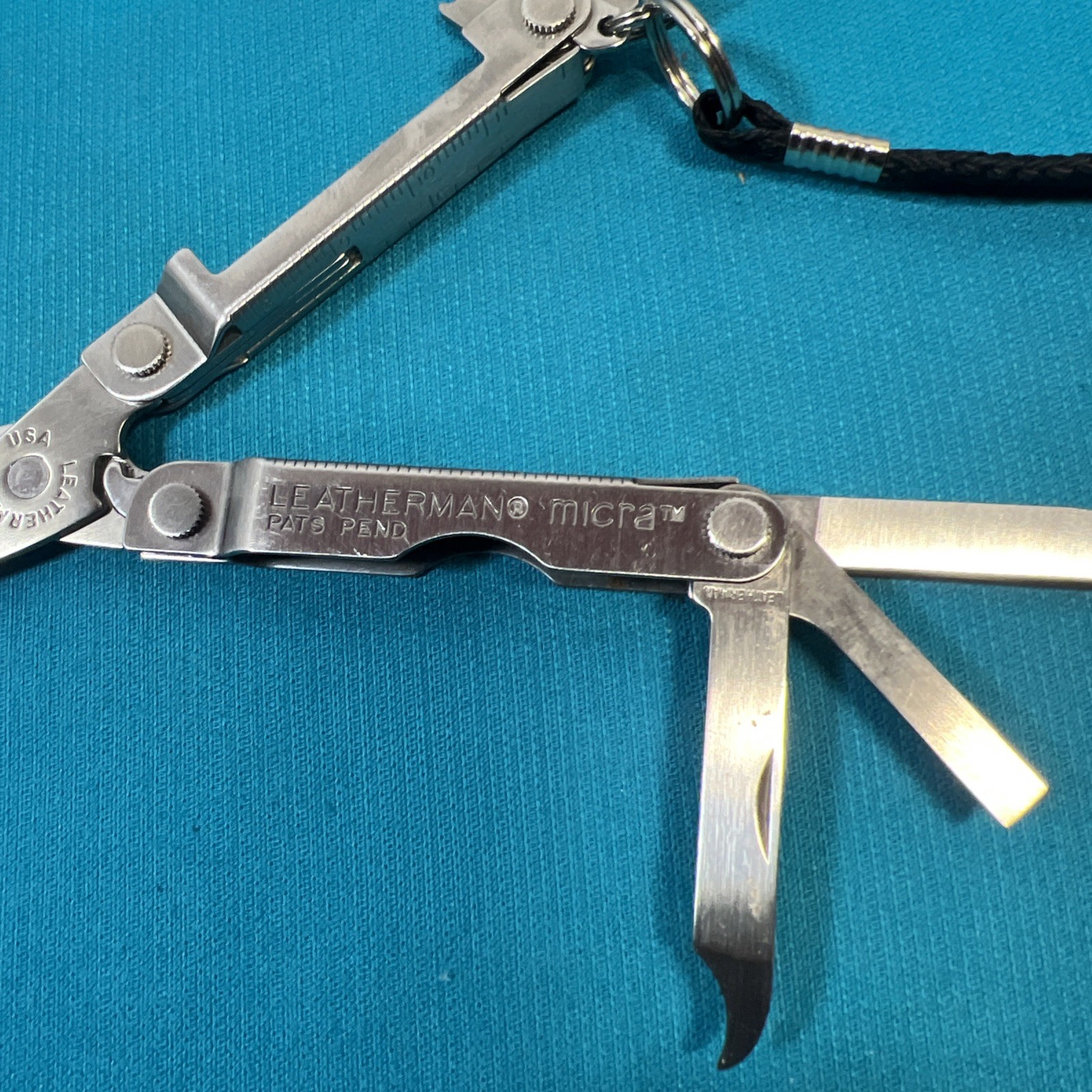 Leatherman Micra Multi-Tool Knife, Scissors- Stainless Steel Very Good Condition