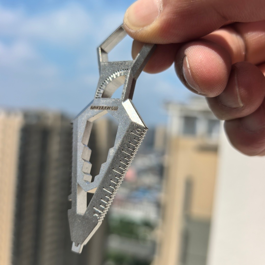 Stainless steel pry bar EDC Tool Measurement/Pry bar/Wrench/Screwdriver
