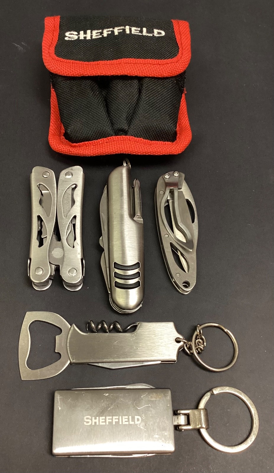Sheffield Tool / Pocket Knife Belt Pouch/Kit Set