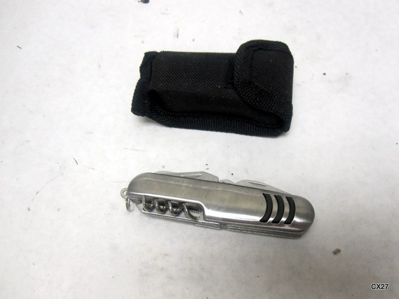 3 Pcs Camping Set Pocket Knife, Tools, Cutlery Multi Tool Blade Stainless Steel