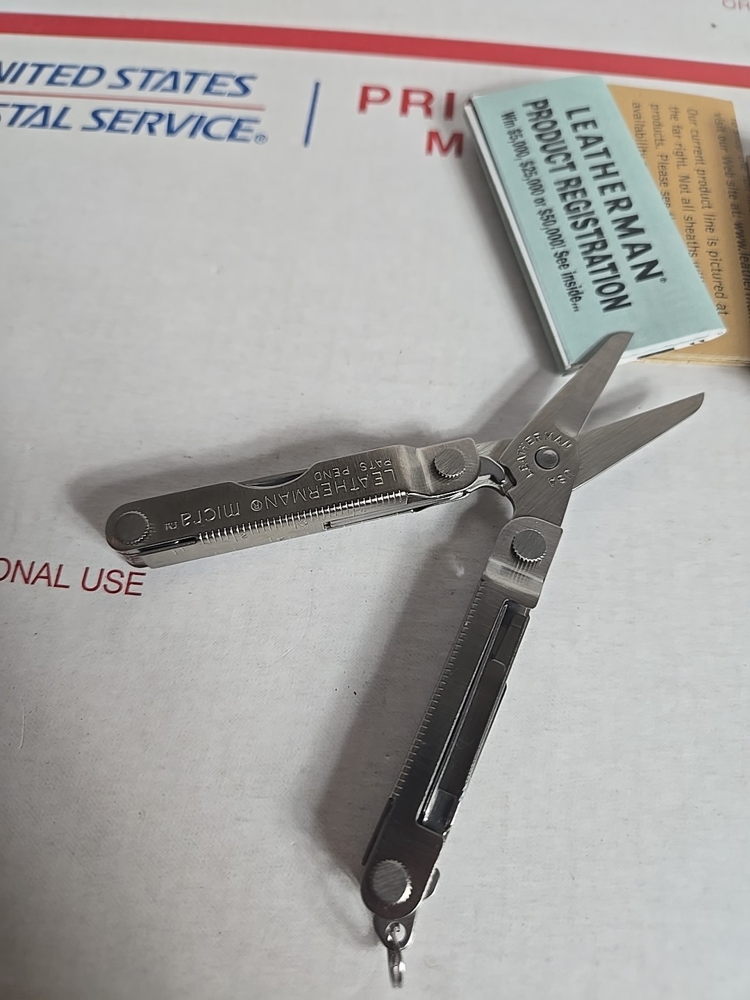 The Original Leatherman Micra Advertising Northrop Grumman Original Box, New