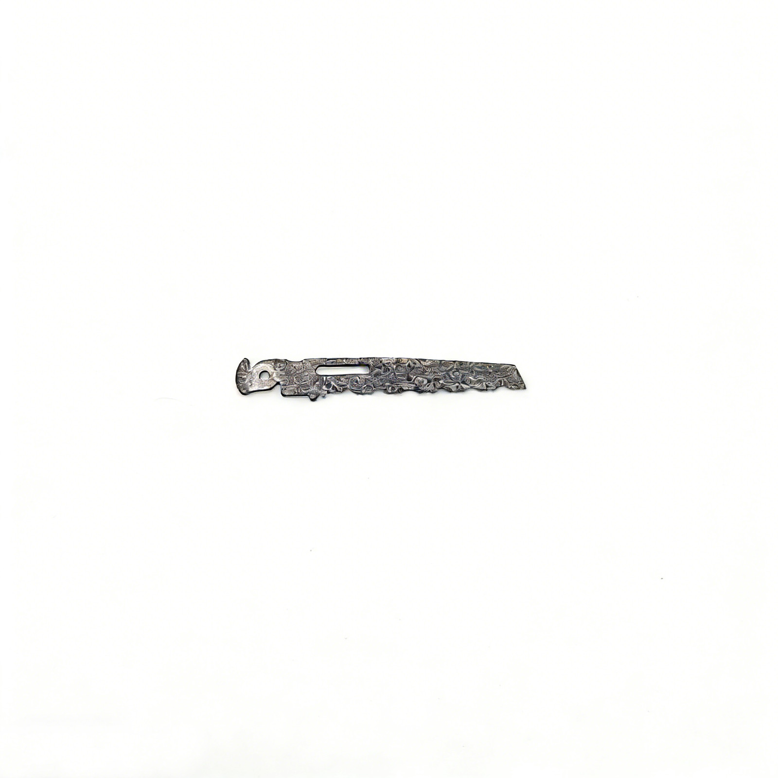 Custom VG10 Damascus (Serrated)Blade for Leatherman FREE P2/P4/ARC – CNC, 60HRC