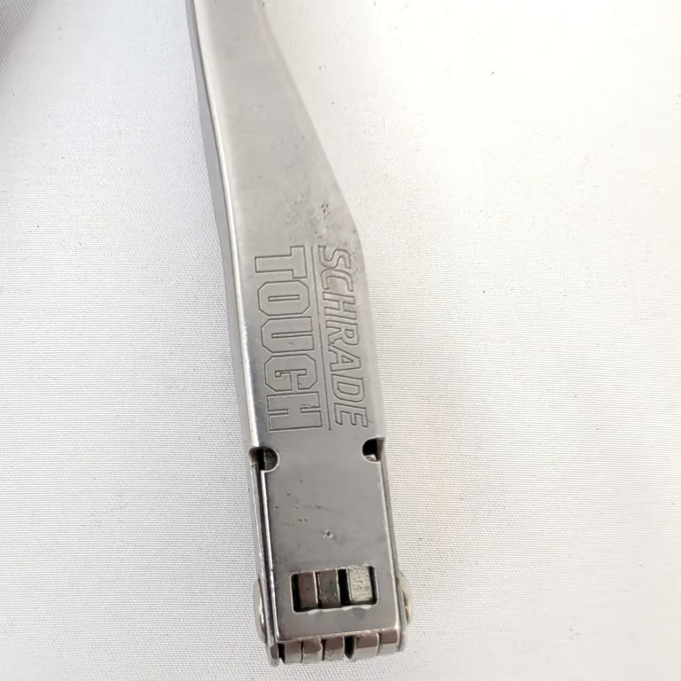Schrade Tough Tool Multi-Tool USA Made Vintage Pliers Stainless PAT PEND Silver