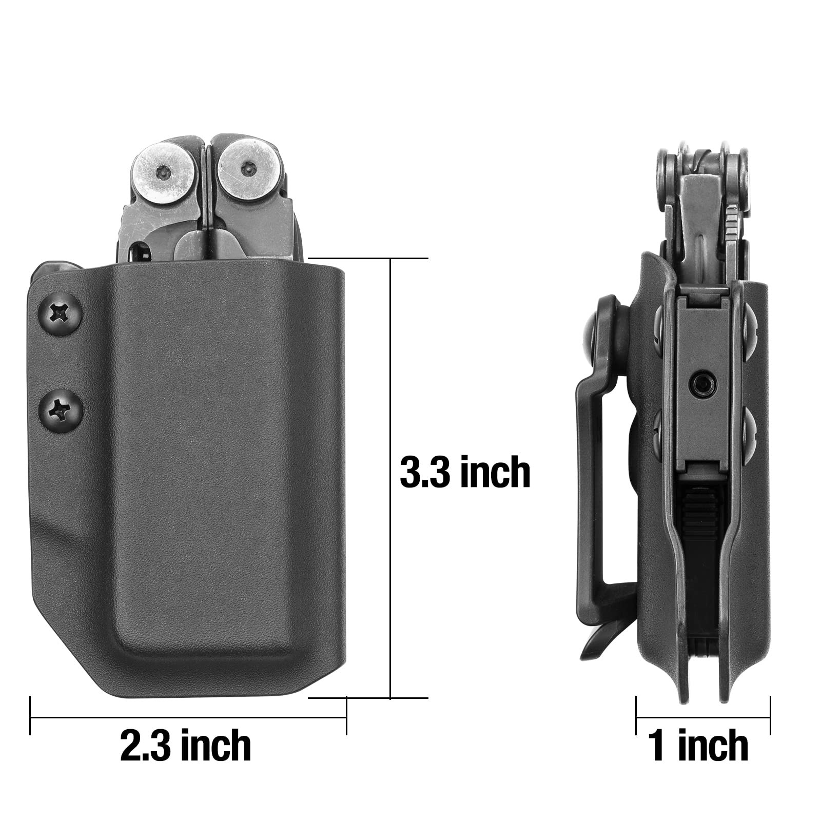 Kydex Multitool Sheath for Leatherman Wave & Plus, Fits Wave Plus, MultiTool …