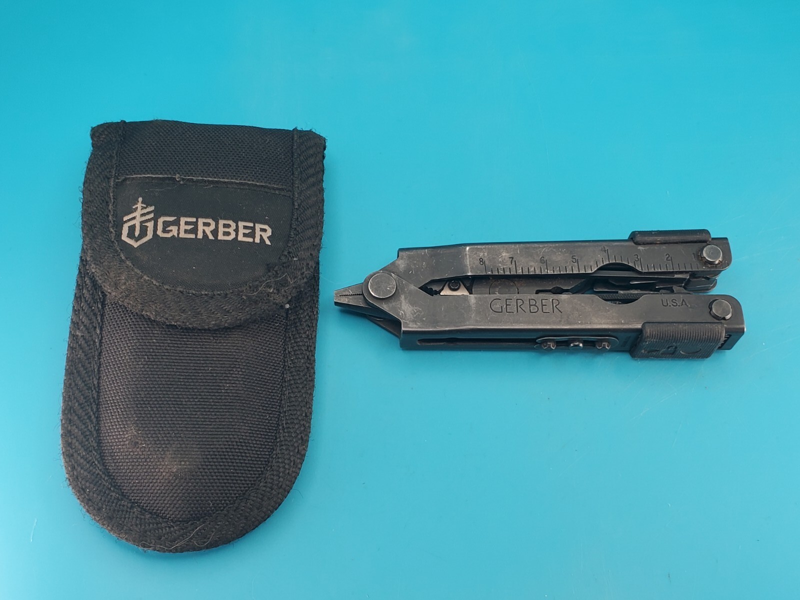 Gerber MP600 Black Oxide Multi-Tool Needle Nose Pliers! With Sheath!