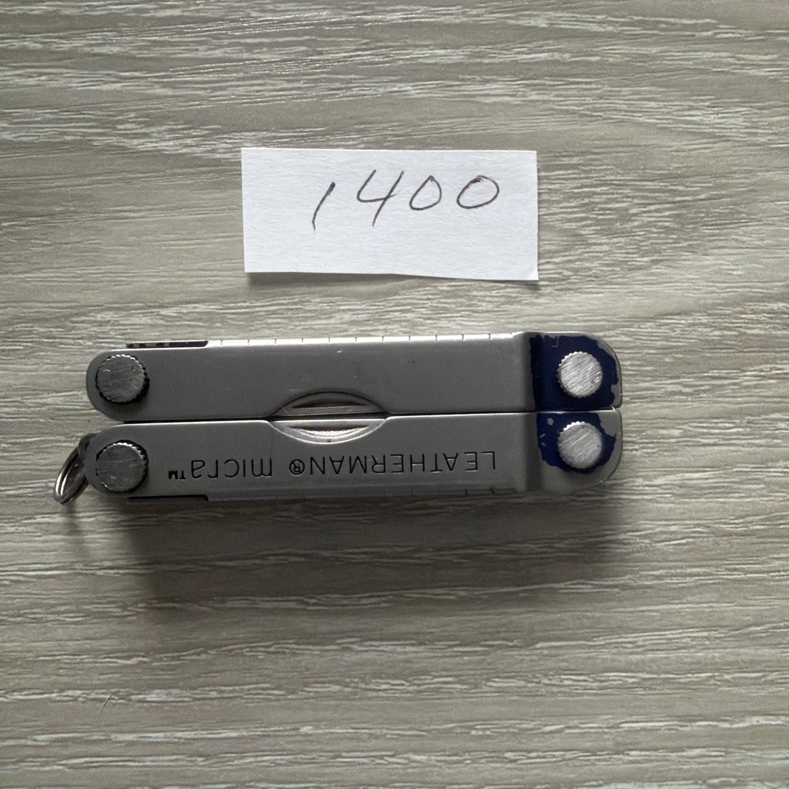 Leatherman Micra Multi Tool Pre-owned Scissors Knife File Tools Drivers Openers