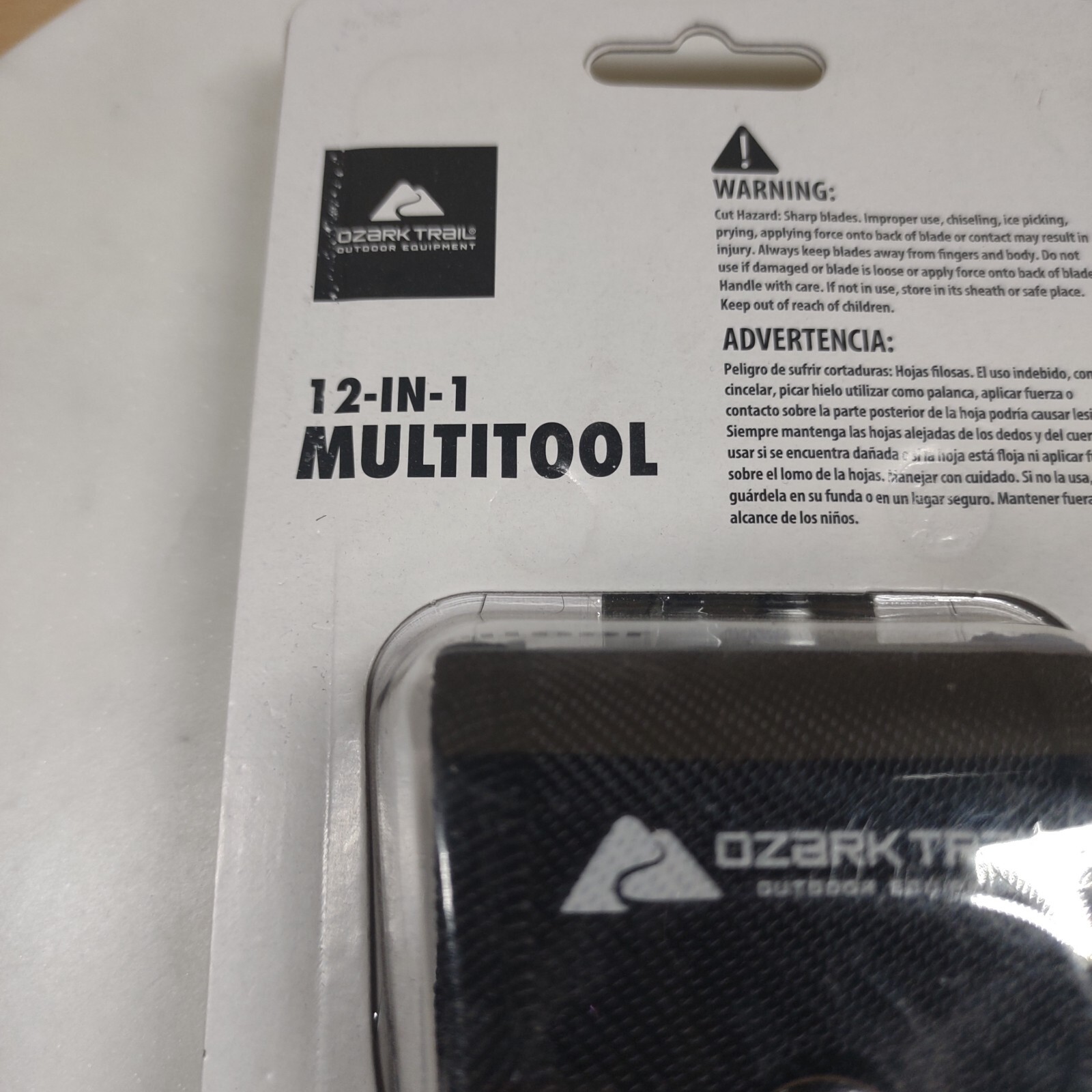 Ozark Trail 12-In-1 Multi-Tool with Sheath Hiking Outdoors Pocket Knife Camping