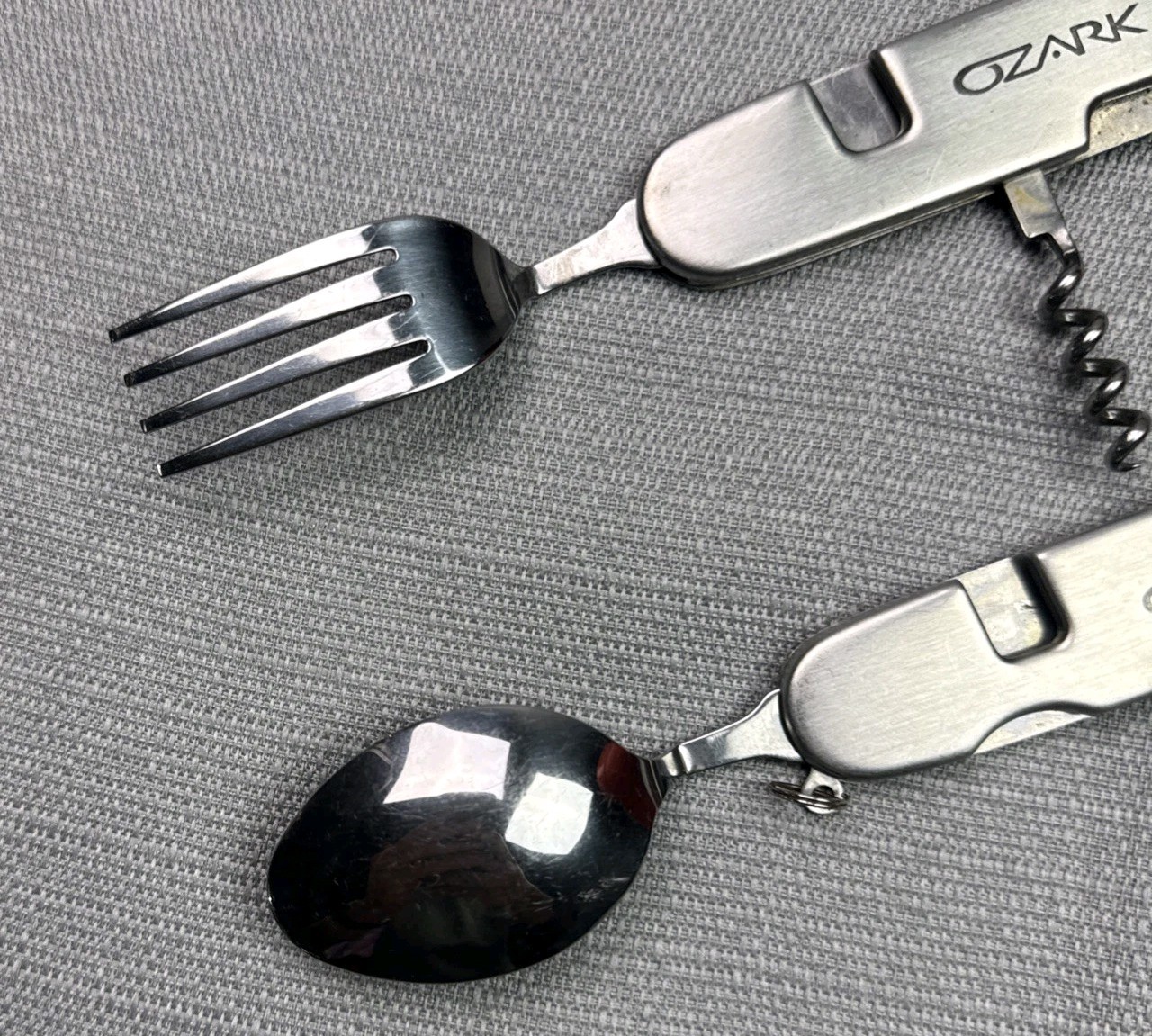 Ozark Trail Multitool Swiss Knife Camping Hiking 6 Folding Tools Stainless Steel