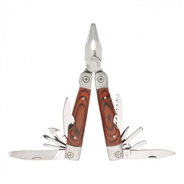 Herbertz Power tool Multitool Pakka wood incl bits 6.9 cm blade – 108500