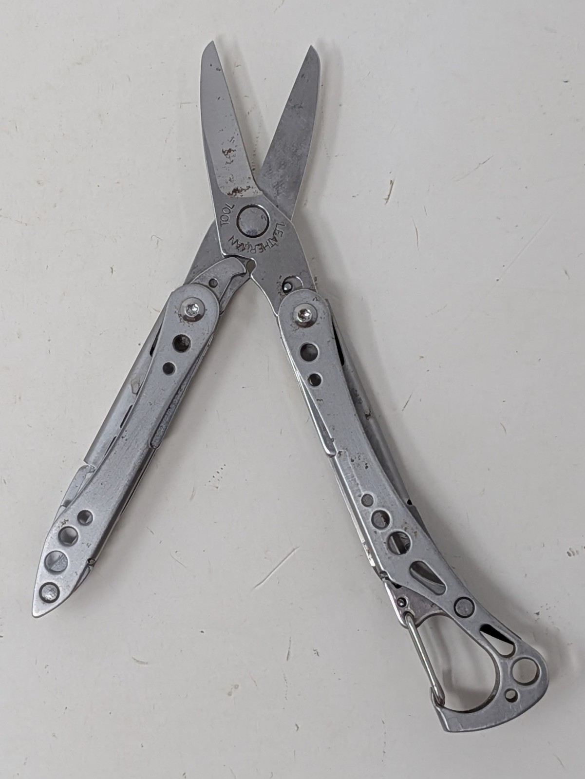 LEATHERMAN STYLE CS Black Multi-Tool Knife File Carabiner