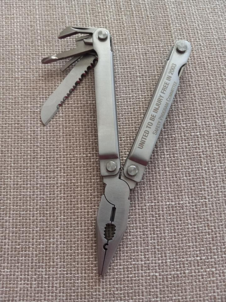 Vintage Multi-pocket tool pliers with Sheath plus 9 tools 15 functions