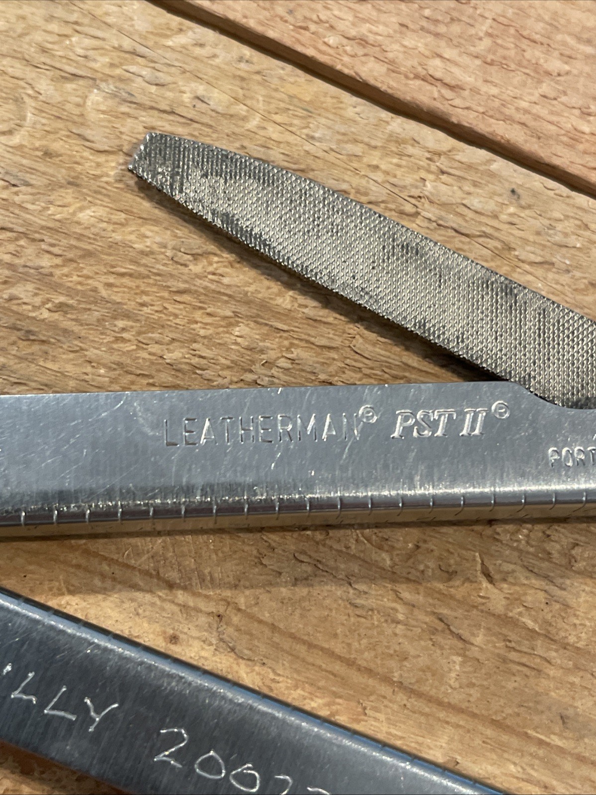 Vintage Leatherman USA PST II Nice Used Condition Scissors Knife File Phillips ￼