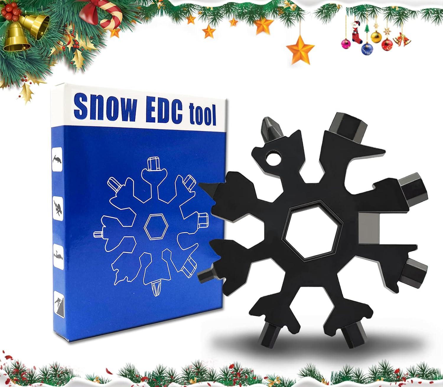 19 in 1 Incredible Tool – Easy N Genius – FEX 18-In-1 Stainless Steel Snowflakes