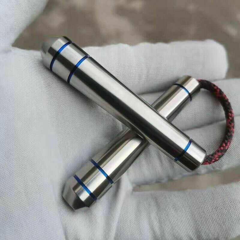 EDC Titanium Mini Finger Extreme Play Boring Decompression Outdoor Pendant Tool