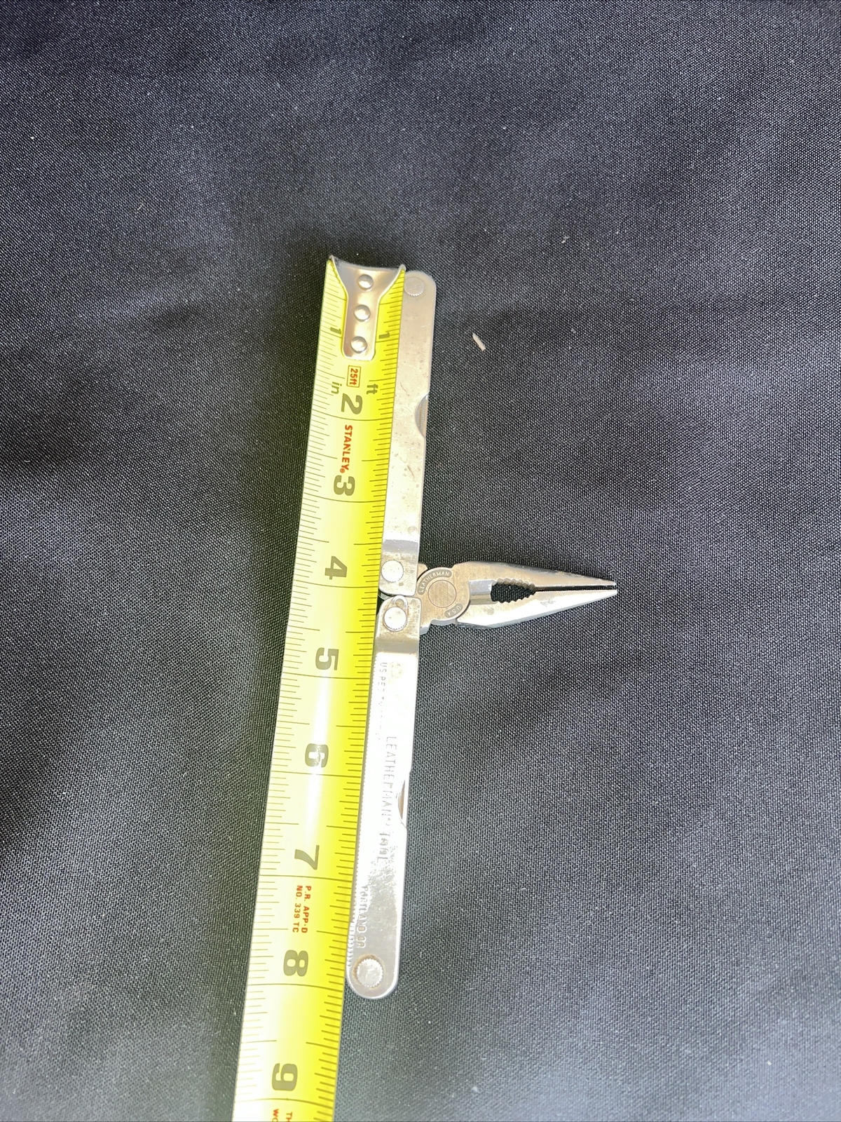 Leatherman Multi Tool Portland OR TM 1325473 & Sheath Pouch Vintage USA