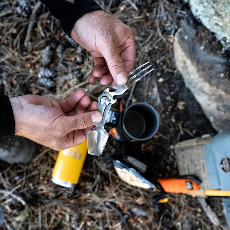Outdoor Edge ChowPal & ChowLite Multitool Fork Spoon Can Opener #CPL-10C-CWL-20C
