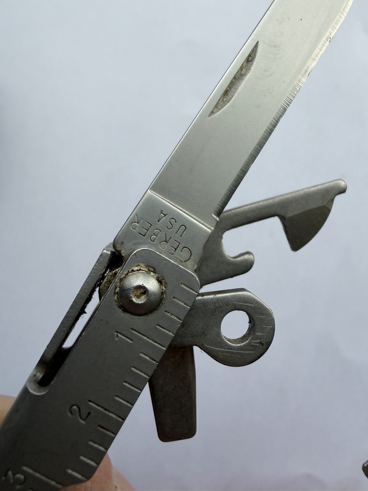 VINTAGE 1990s GERBER USA MP500 ORIGINAL NEEDLE NOSE PLIER MULTITOOL IN NEW POUCH