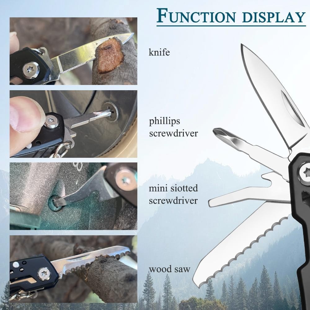 MINI Multitool Pliers, Birthday Christmas Gifts for Men Boyfriend Dad Husband