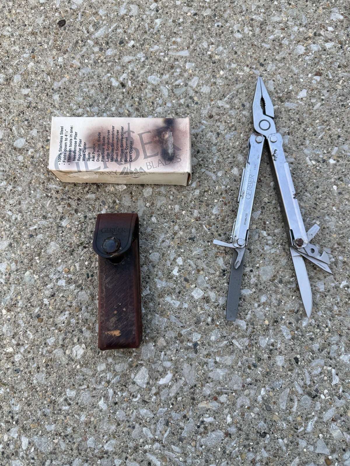 Vtg 90s Gerber USA MPT 5 Military Provisional Tool Multi-Plier Multi-Tool NOS