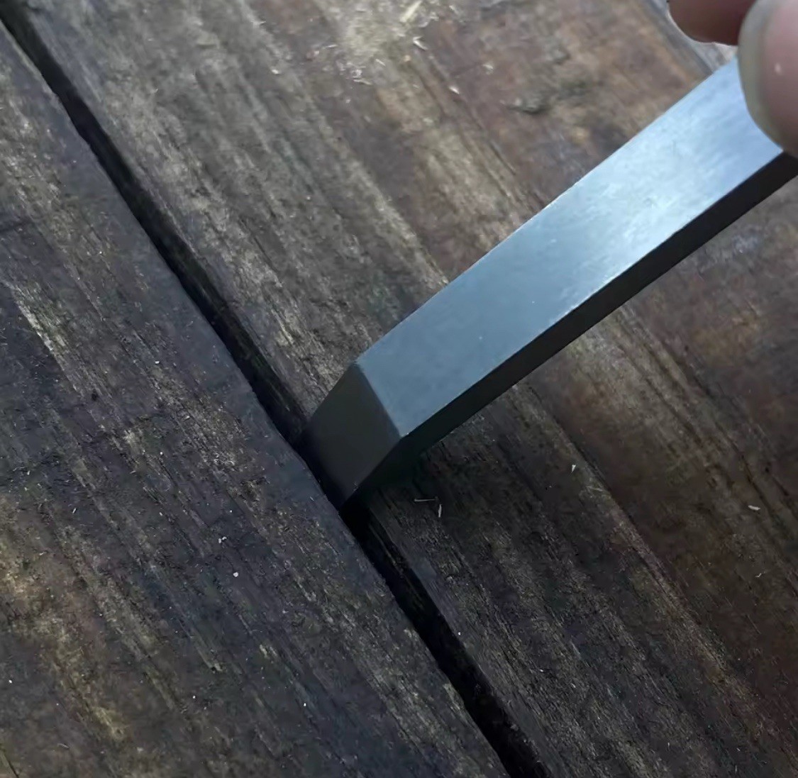 EDC Stainless Steel Pry Bar Travel Mighty Mini Keychain Carton Opener Camping Gi