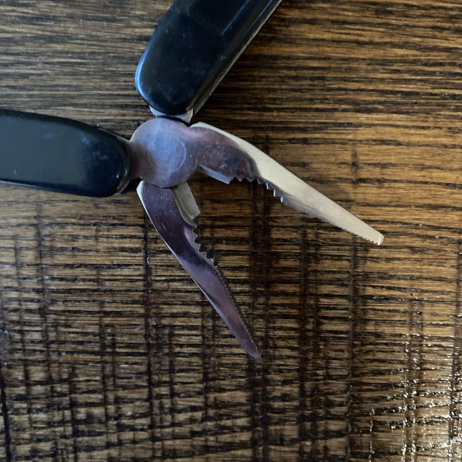 Multi-Tool Utility Pocket Knife Pliers File Ruler Screwdriver Bottle Opener