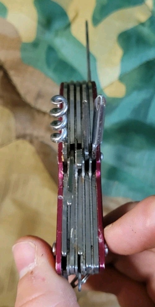 Columbia Red Multi Tool For Hunting Fishing And Camping
