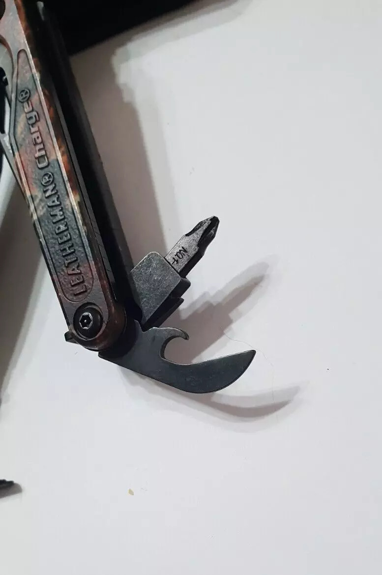 🔥🔥 Leatherman Charge Ti BO 2006 Blood Autumn Camo Titanium Not Used Very Rare