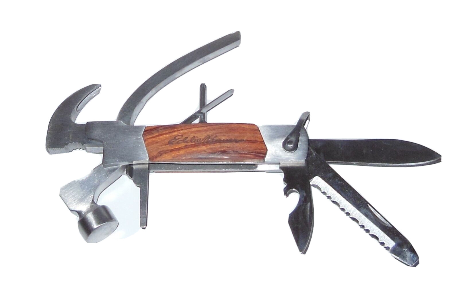 EDDIE BAUER FOLDING MULTI-TOOL SET – TEN (10) TOOLS INCLUDED – UNUSED COND