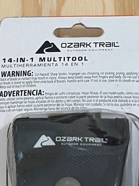 Ozark Trail 14-In-1 Multi-Tool SILVER – NEW