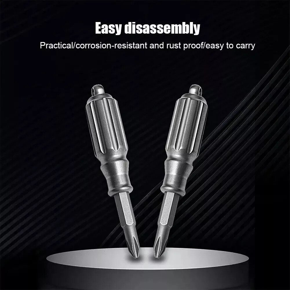 Edc Mini Titanium S2 Steel Screwdriver Portable Keychain Outdoor Pocket Tool