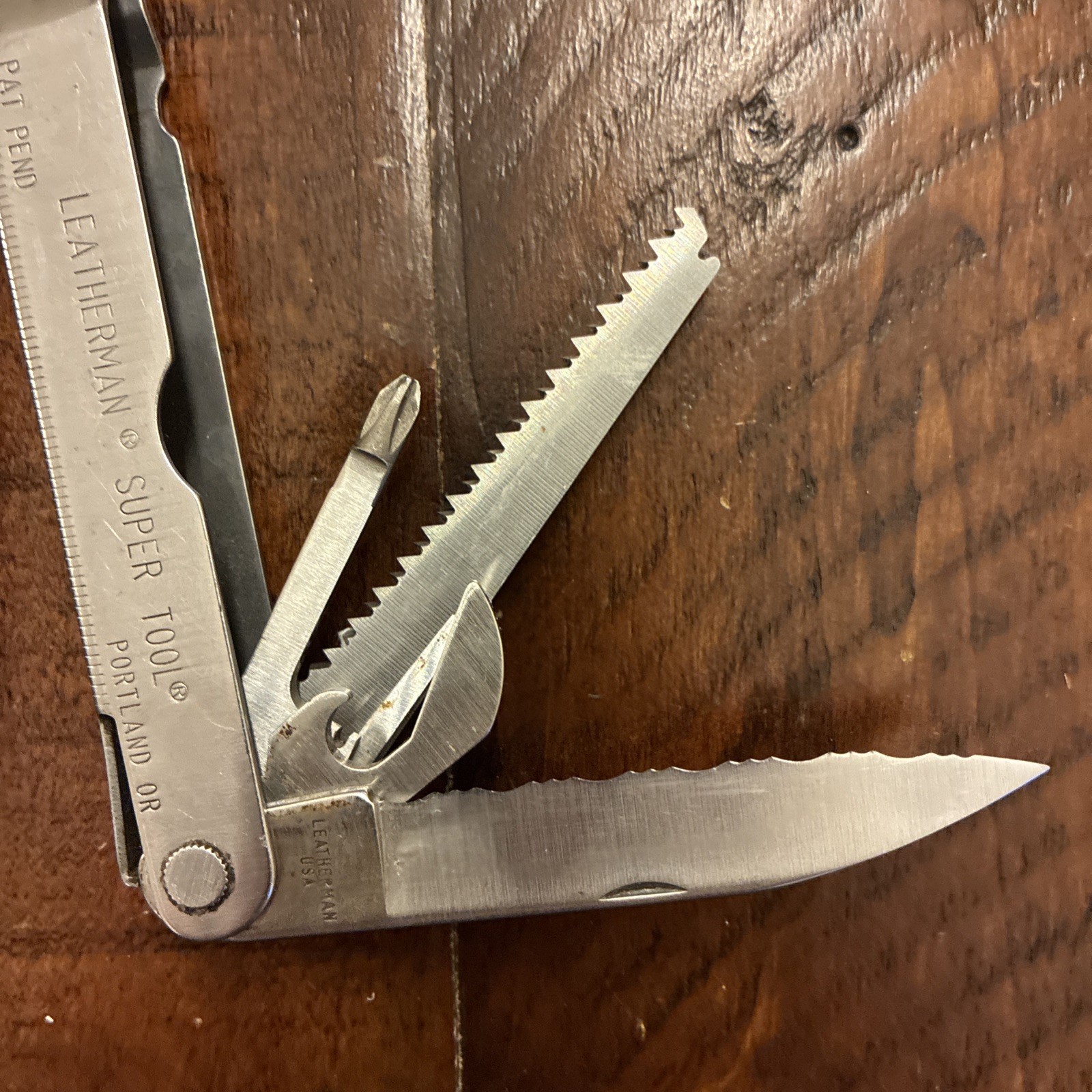 Leatherman Super Tool Multitool Vintage 1998 Pat Pend USA Made – Excellent