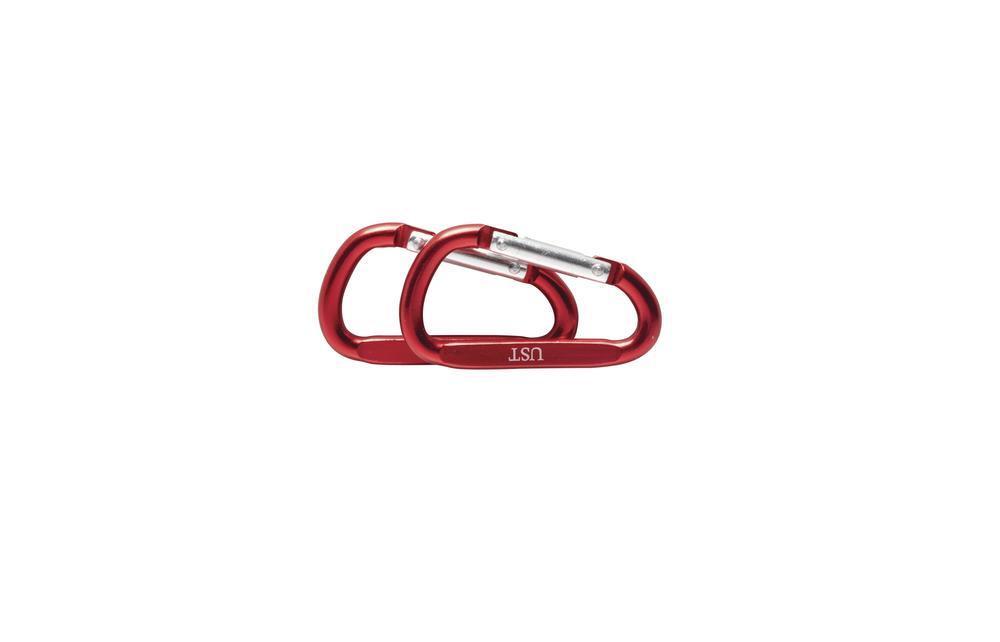 60lb. D-Ring Carabiner 2 Pack – Ships as Assorted Colors (NOT FOR CLIMBING)