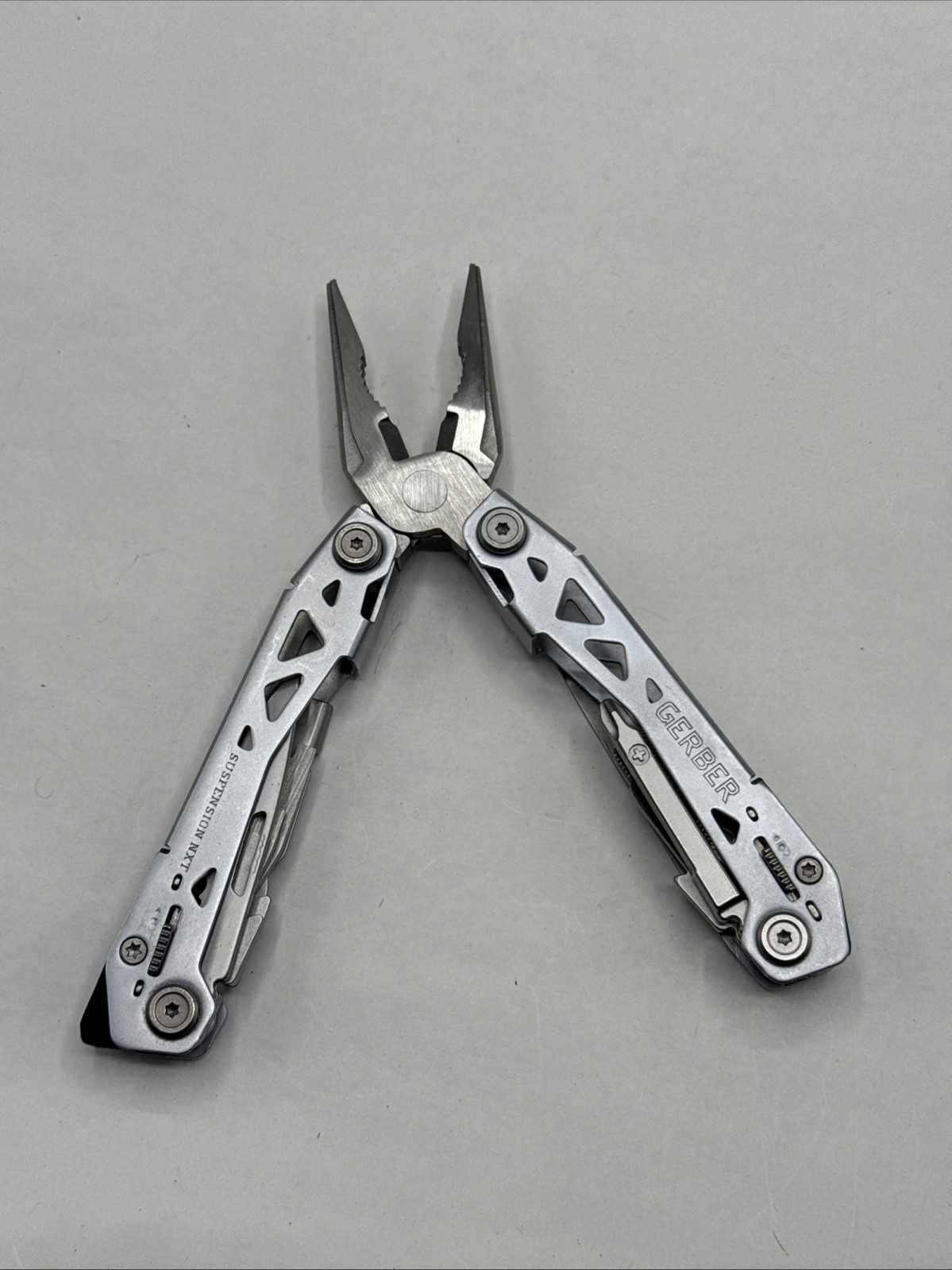 Gerber Suspension NXT & Paraframe II Knife Combo – Silver & Ti Grey