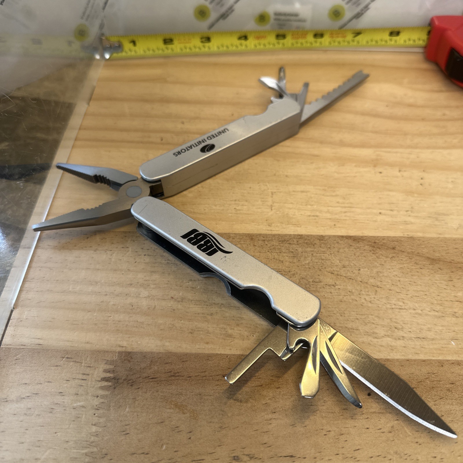 “United Initiators” & “IBBI” Branded Multi-tool 4” Closed