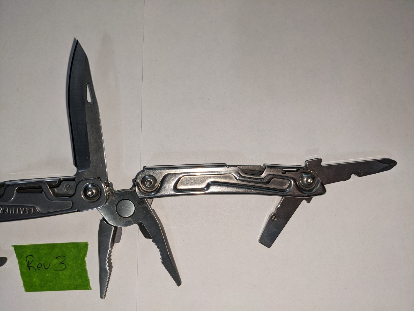 Leatherman Rev – Stainless Steel – Used – Fully Functional – FREE Shipping