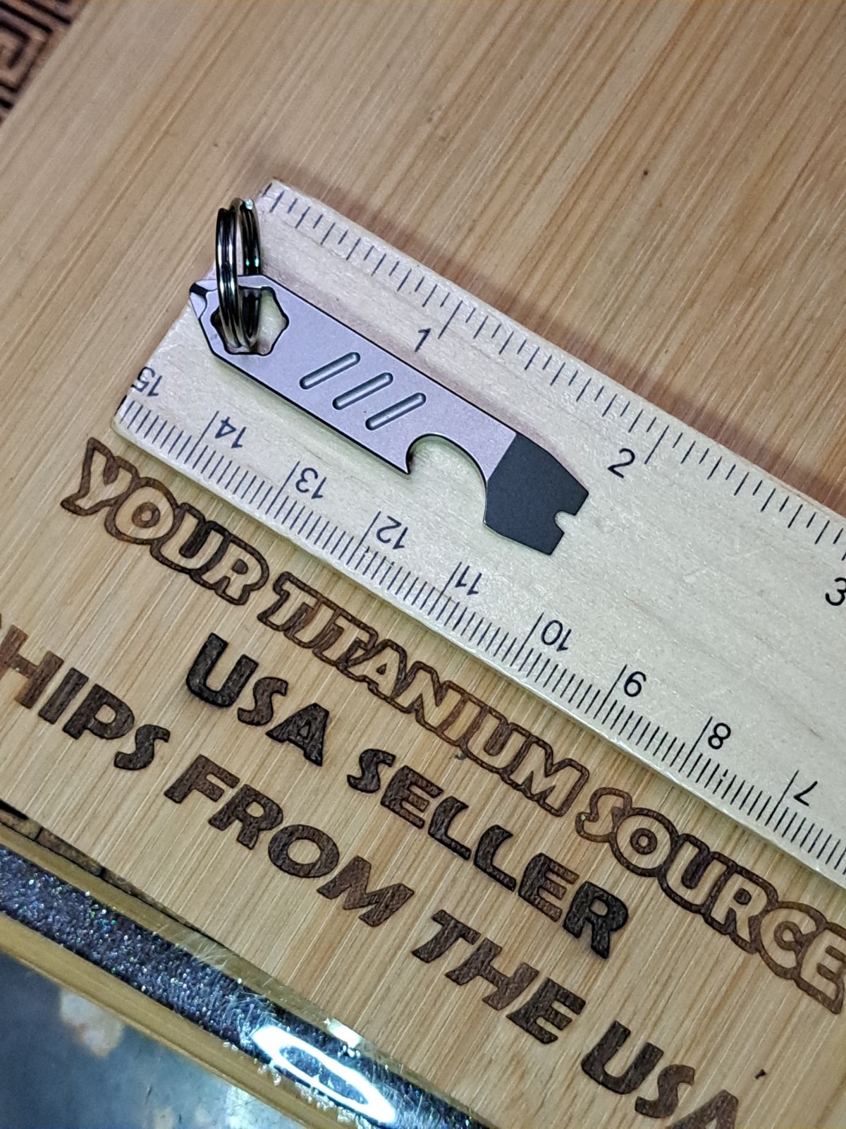 Mini EDC Keychain Multi-Tool Bottle Opener