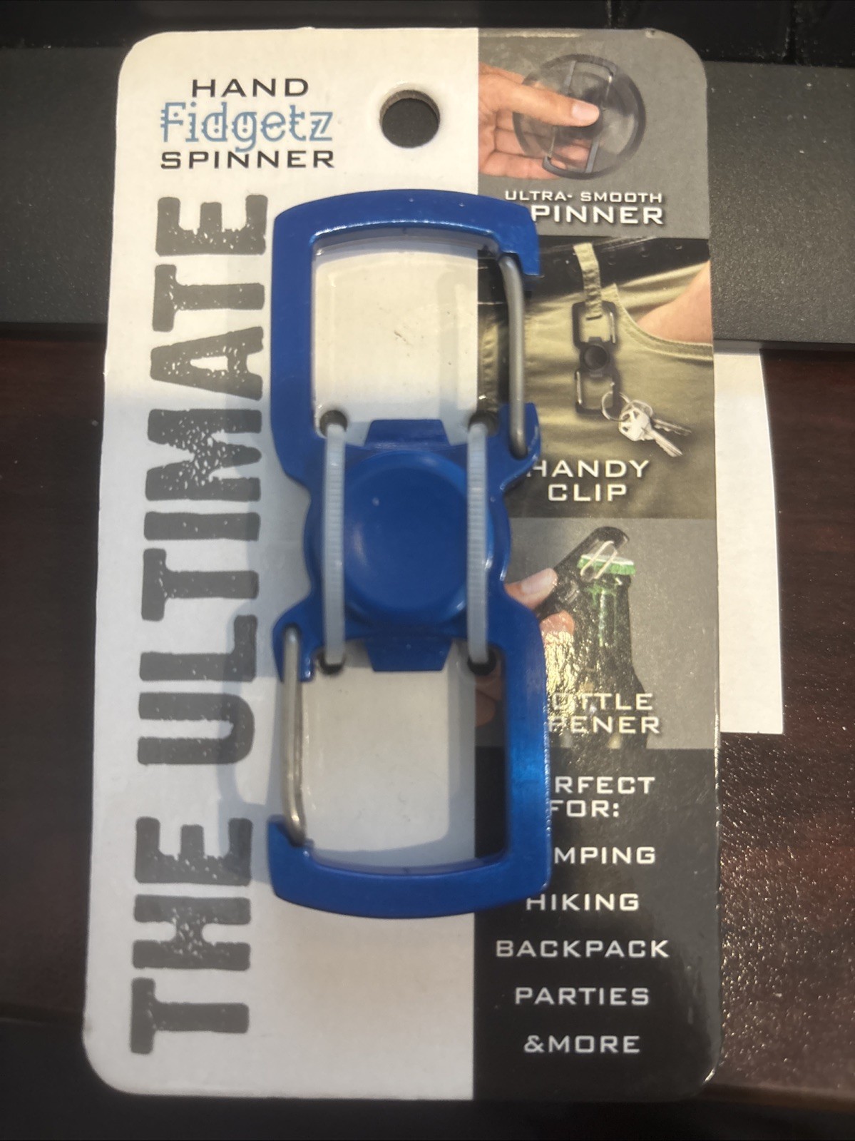 New Key Carabiner Bottle Opener and Fidget Spinner All In One EDC Tool