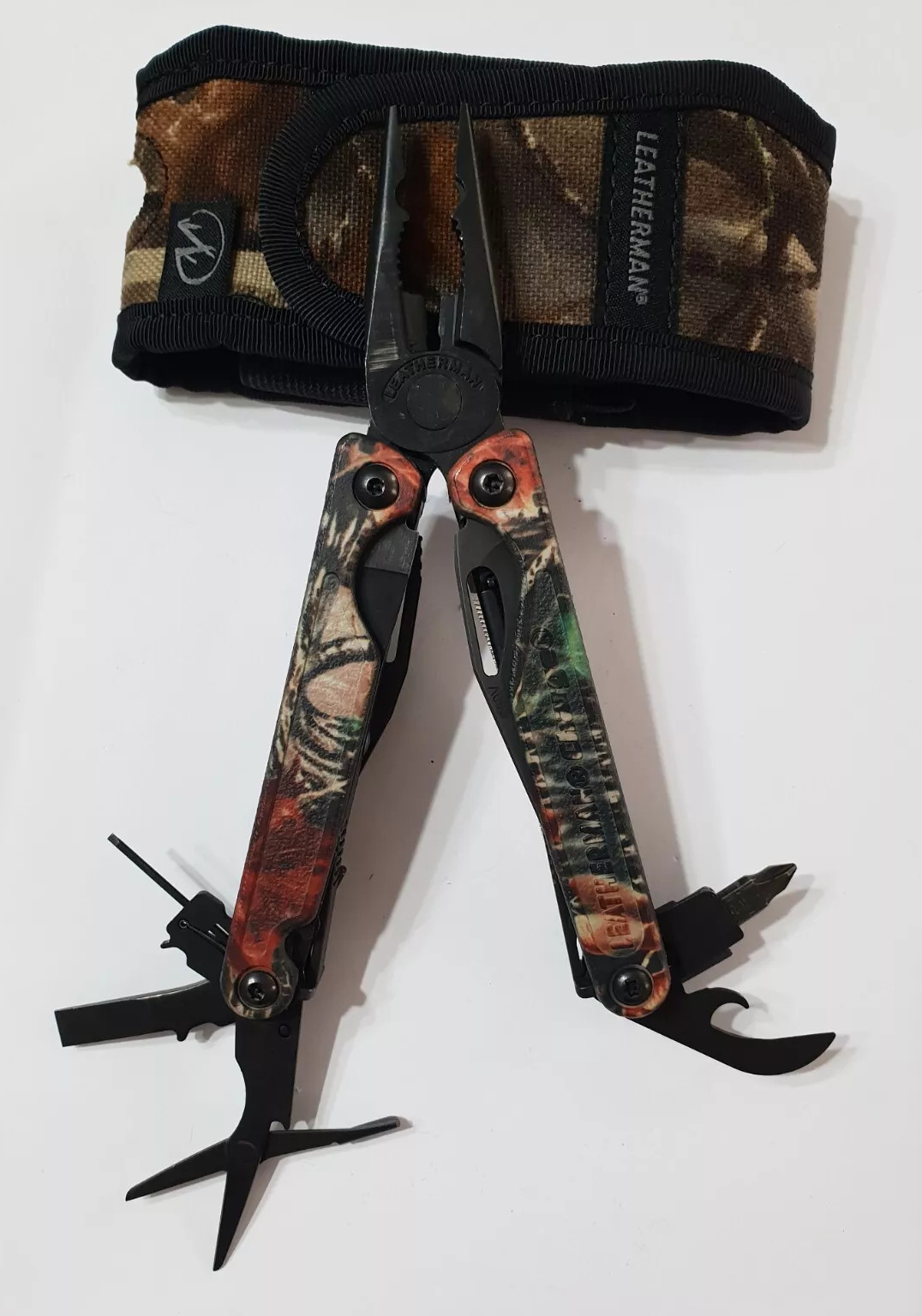 🔥🔥🔥 Leatherman Charge TTI 2009 BO Autumn Camo Titanium Not Used Very Rare