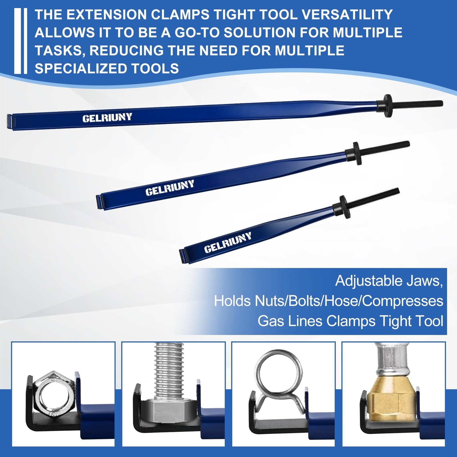 2026 Upgrade Extension Clamps Tight Tool, Versatile Vise Grip,Holds Nuts/Bolt…