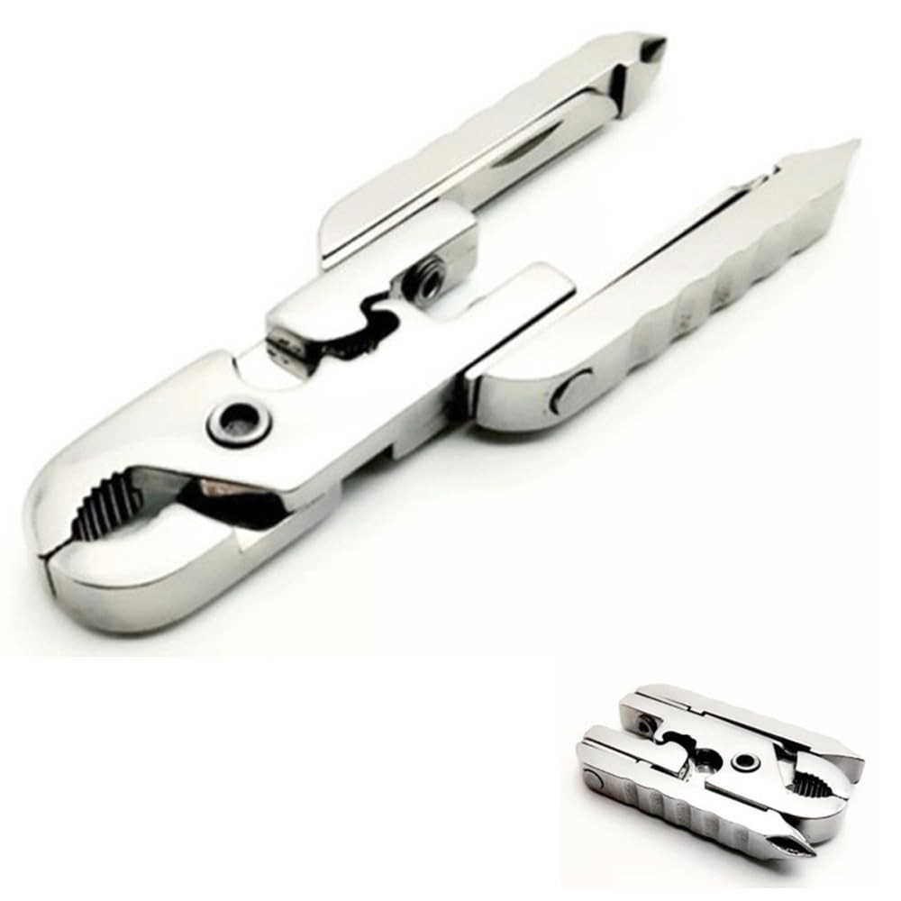 Stainless Steel Folding Maintenance Multifunctional plier,Portable Key Chain …