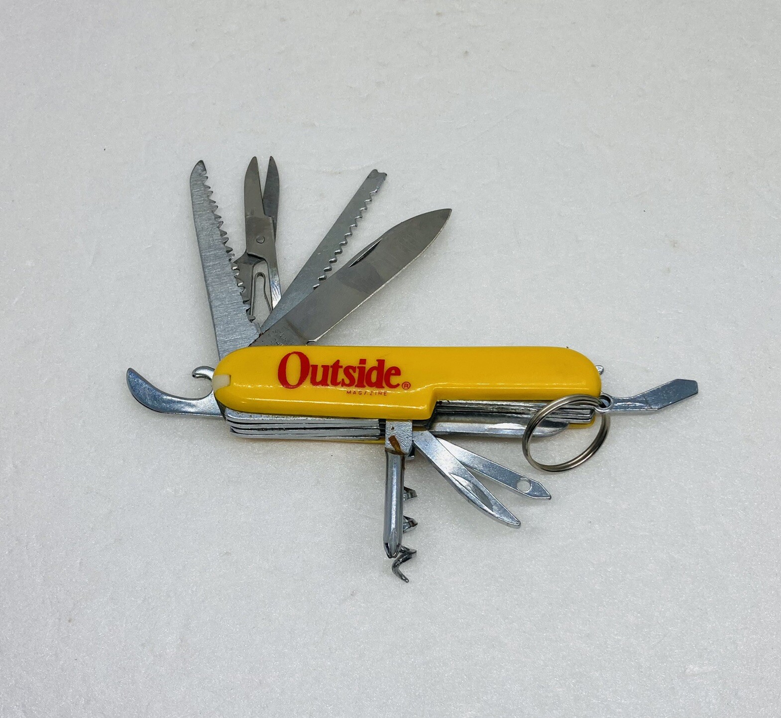 Vintage Outside Magazine Advertise Pocket Multitool 11 In 1 Stainless Steel O
