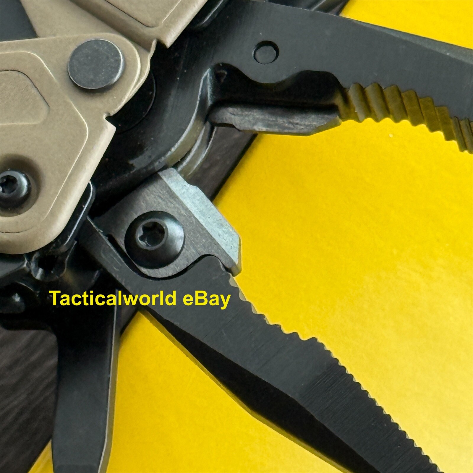 Leatherman OHT Brown/Tan w/Cano Sheath (Camo Pattern vary) Superb 154CM cutters!