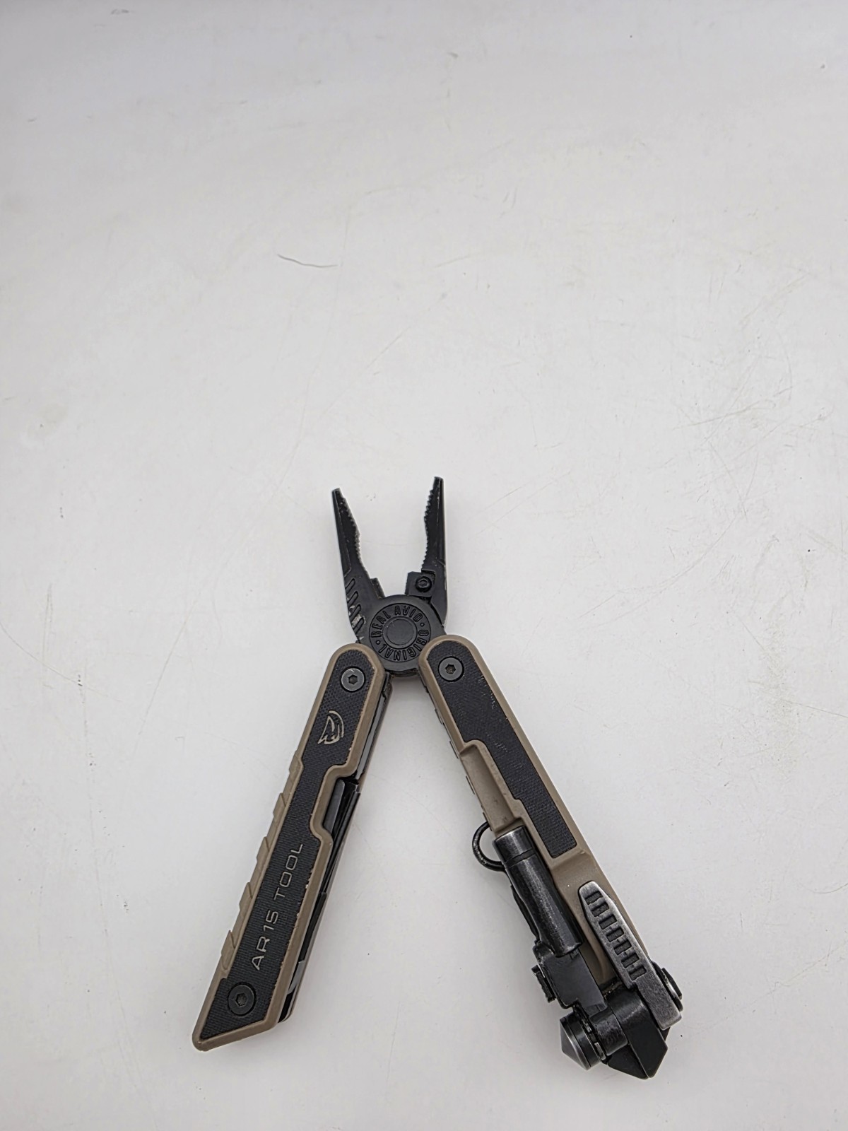 Real Avid AR15 Folding Multi-Tool Knife Plier Tactical. Broken Blade