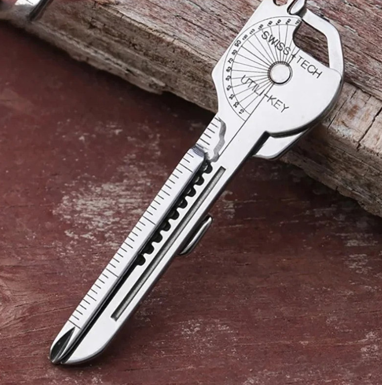 1pcs 8-in-1 Multi Tool Keychain Folding Pliers Screwdriver Bottle Opener Outdoor