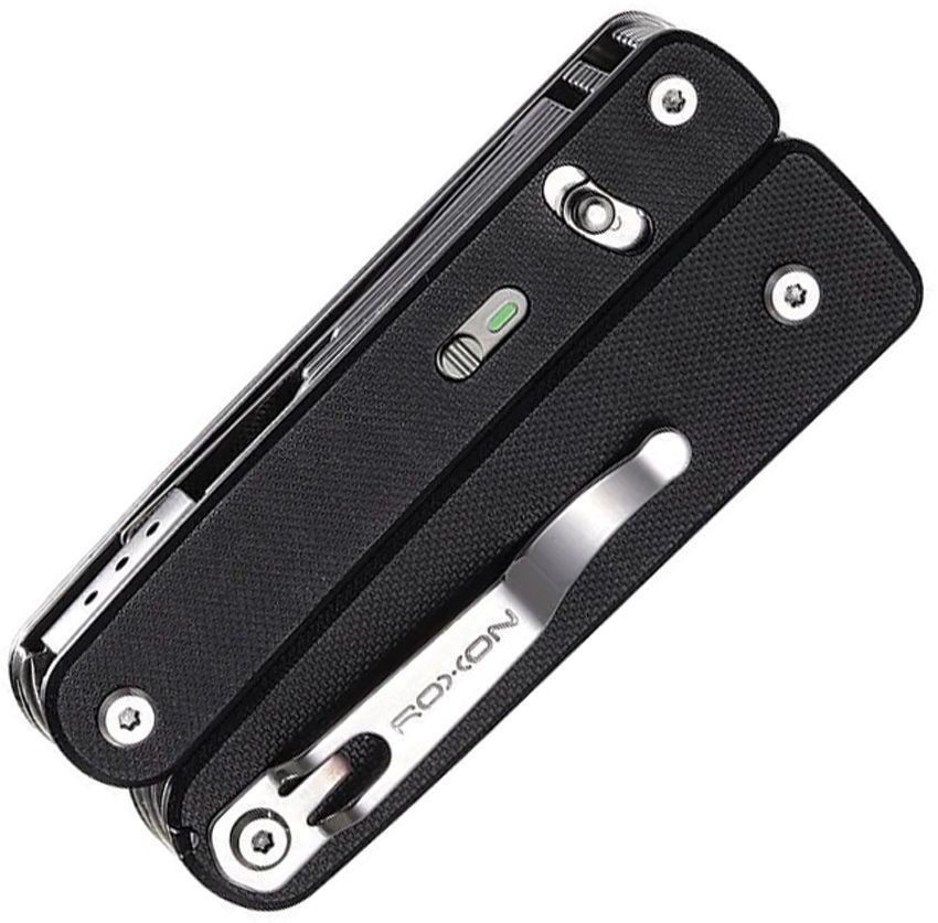 Roxon Flex Titan Multi Tool Black G10 Bit Driver MOLLE Sheath Included